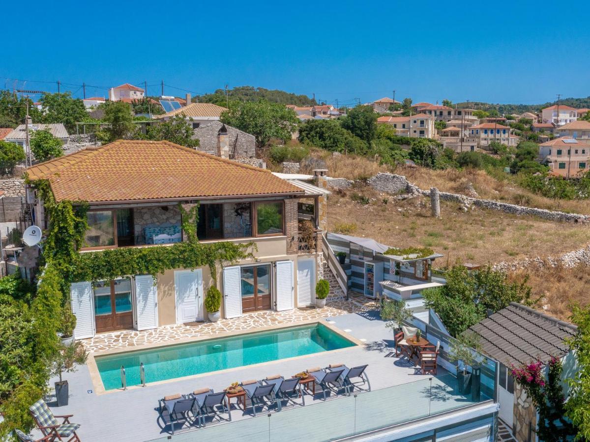 Villa Tramonto With Private Heated Pool, By Zantewize Volímai エクステリア 写真