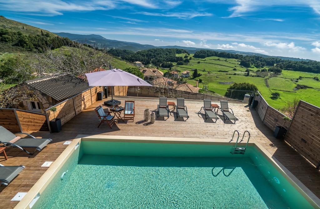 Villa Tramonto With Private Heated Pool, By Zantewize Volímai エクステリア 写真